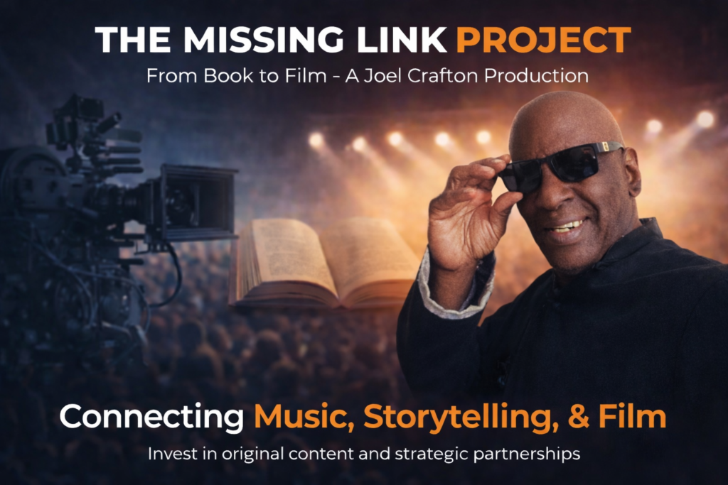 Black Pinoy (Joel Crafton) – The Missing Link Project official brand image connecting music, storytelling, and film